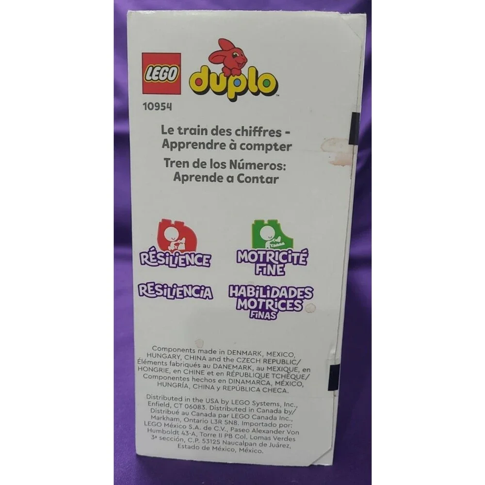 LEGO DUPLO My First Number Train Learn To Count for Toddlers (LEGO 10954) 23 pcs